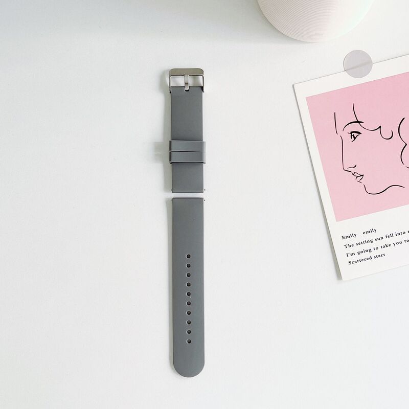 汎用スマートシリコンバンド20mm純色クイックスイッチ生耳Watch… は...|undefined