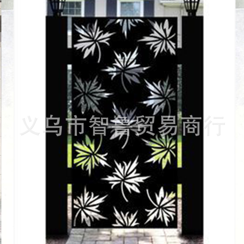 Best-Selling Foreign Trade Cnc Metal Privacy Guardrail, See-Through Fence, Living Room Screen, Landscape Guardrail, Shielding Screen
