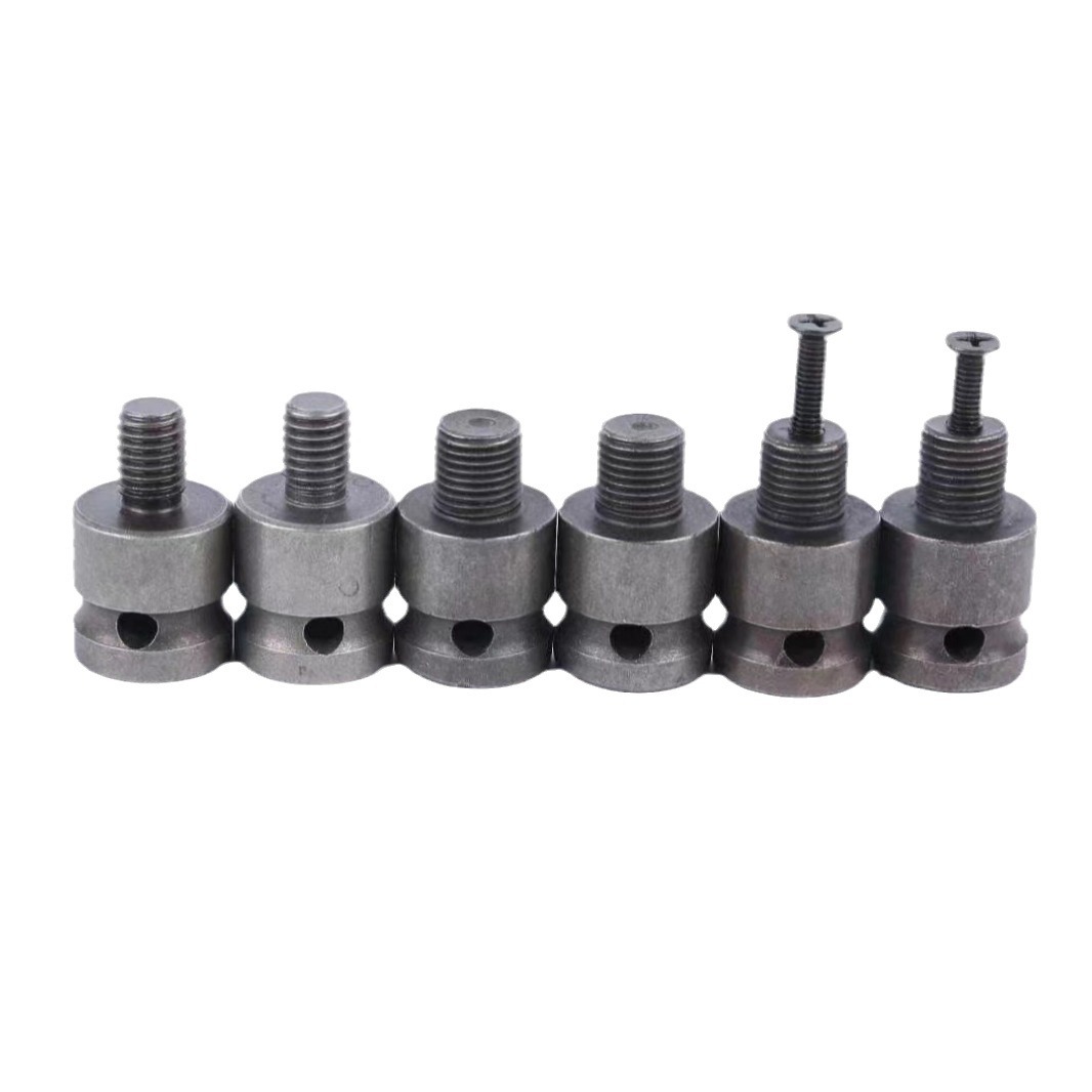 Llave eléctrica cabeza de conversión telescópica primavera manga hexagonal taladro Chuck fuente suministro volumen