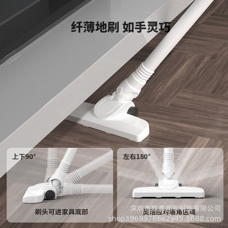 Wired 400W aspiradora de alta potencia plug-in aspiradora portátil gran succión coche hogar de doble uso lavable fregona succión