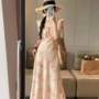 显瘦夏季少女年轻连衣裙