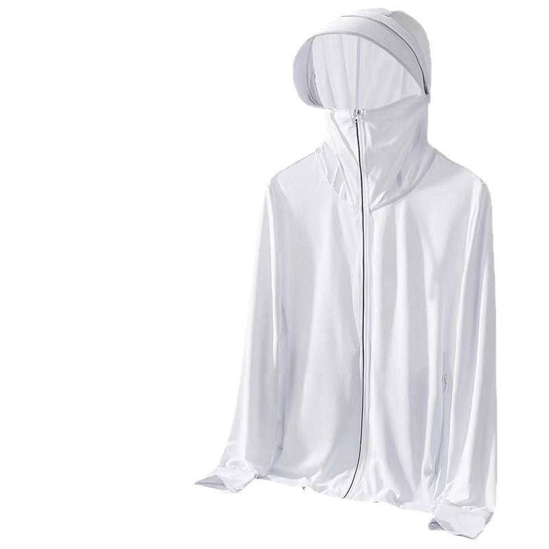 Hombre personalizado 2026 verano nuevo ultra delgado anti-UV ropa de protección solar chaqueta de pesca al aire libre