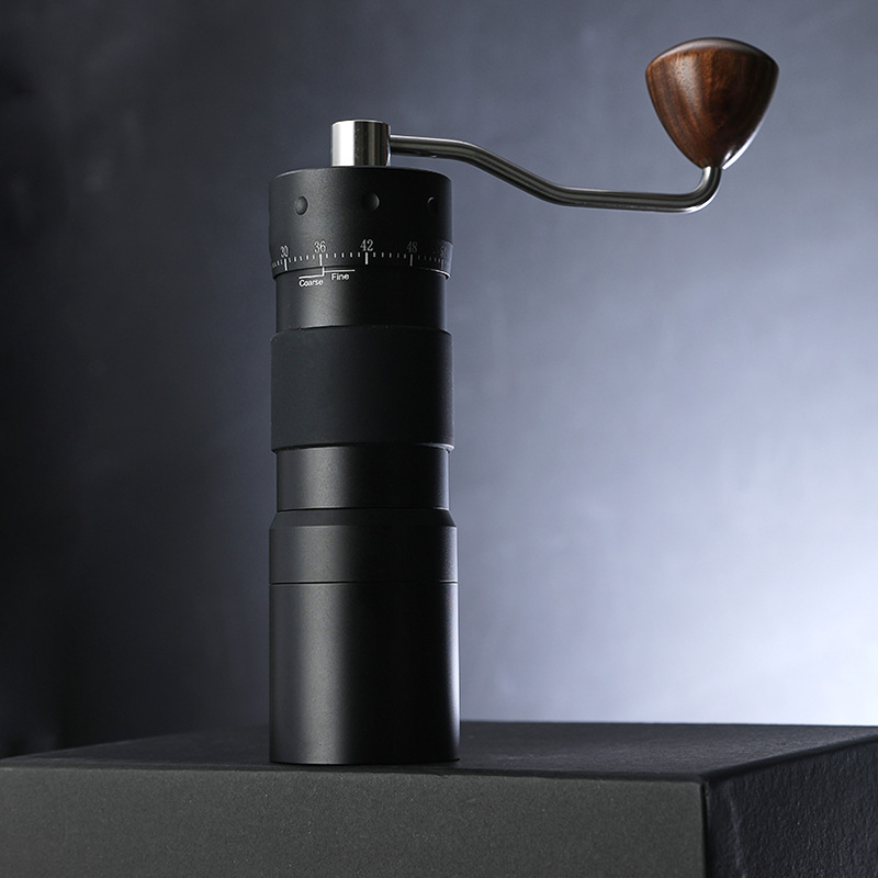 Cross-border hand grinder external adjustment coffee bean grinder stainless steel hand grinder seven star ghost tooth hand punch coffee machine Cross-border hand grinder external adjustment coffee bean grinder stainless steel hand grinder seven star ghost tooth hand punch coffee machine