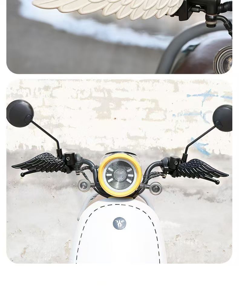 New model of electric bicycle brake handle to prevent sudden braking, anti-squeezing, exquisite decoration, a magical tool for delivery riders