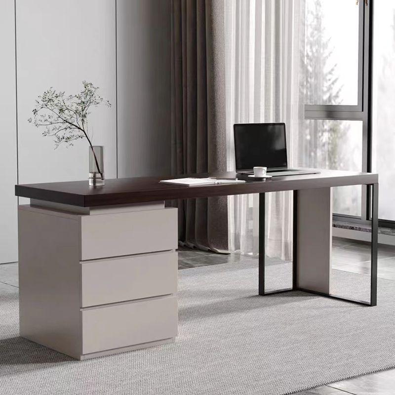 Modern minimalist Italian minimalist home light luxury desk study…