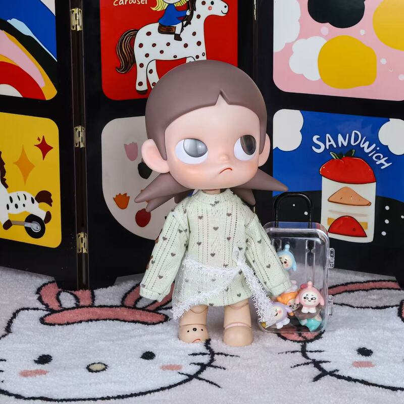 【Only Doll Clothes】Zsiga Sister Gazi's Heart-Shaped Knitted Long Sweater Doll Clothes Doll Pendant Blind Box
