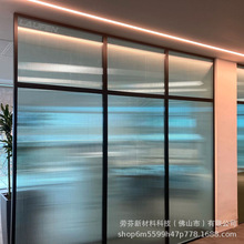防窥浴室防走光3D长虹贴膜卫生间窗户透光不透明玻璃贴纸三色源厂