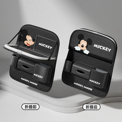 Strawberry Bear Car Seat Back Car storage bag/box - mickey-universal-fit-with-tabletop-includes-storage-bucket