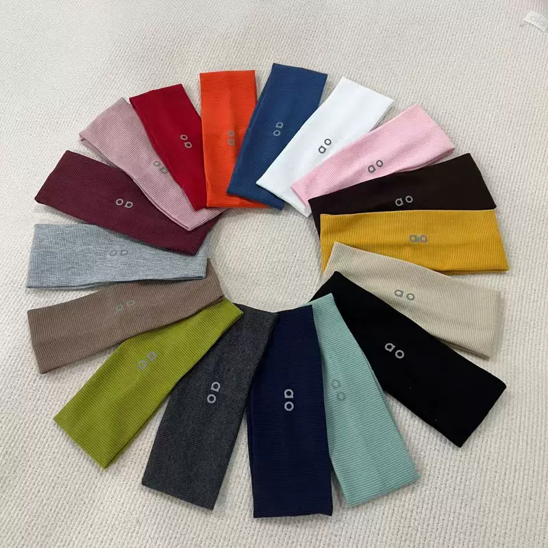 knitted travel headband for yoga, elastic non-slip antiperspirant for gym, (Cross-border trading)