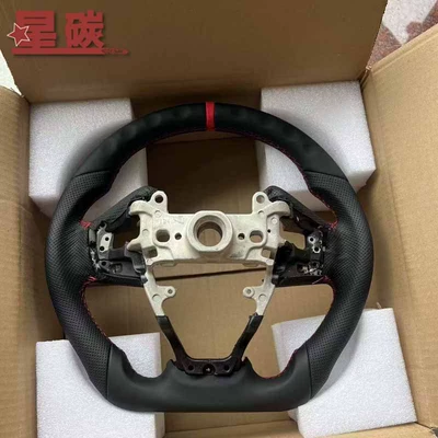 wheel, modified flat-bottom sports style, Steering wheel