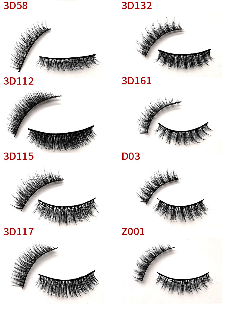 Various Styles of Lashes