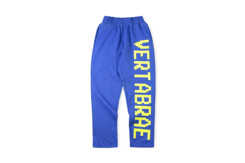 跨境外贸男女明星同款Vertabrae sweatpants镶钻立体字休闲长裤|undefined