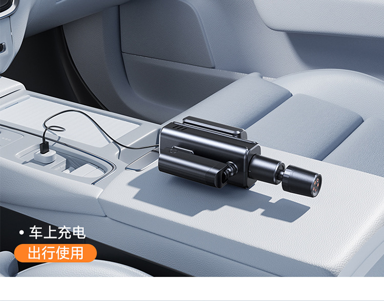 Handheld Wireless High-Pressure Water Gun for Car and Home Use, Powerful Water Gun for Car Washing, Portable Lithium Battery Car Washer with Mineral Water Bottle