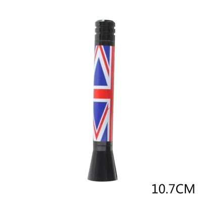 For BMW Mini antenna car modified antenna color image antenna flag antenna lattice antenna (vehicle antenna) - color-rice-flag-107cm