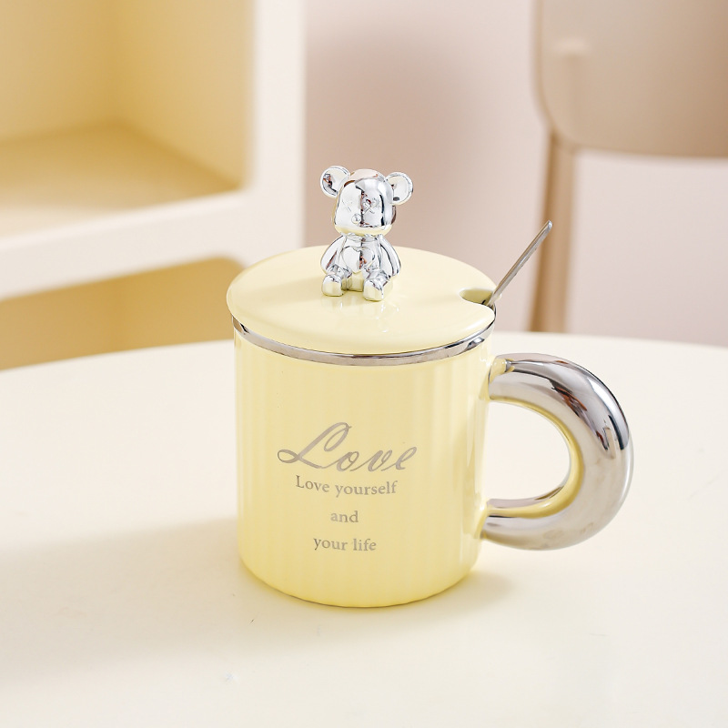 Creativo de la moda Nórdica regalo Oficina taza café Taza cerámica taza agua pareja estilo