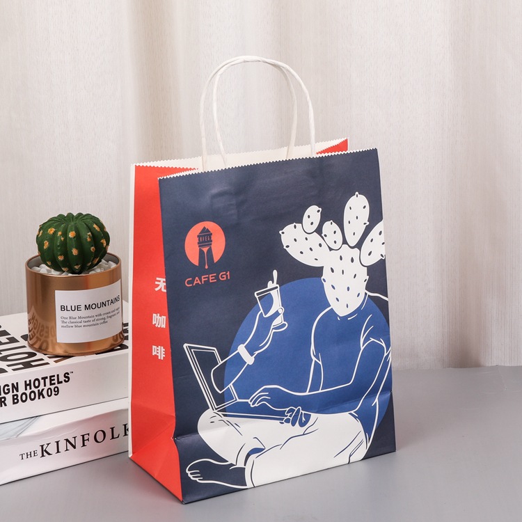 纸袋化妆品服装包装手提袋可加LOGO礼品购物手拎袋供应