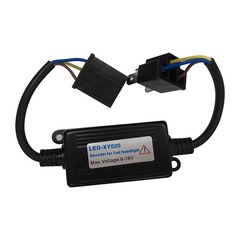 Enhanced version of car LED headlight anti-interference H3H11 H7H4 9005 decoder anti-flicker fault eliminator