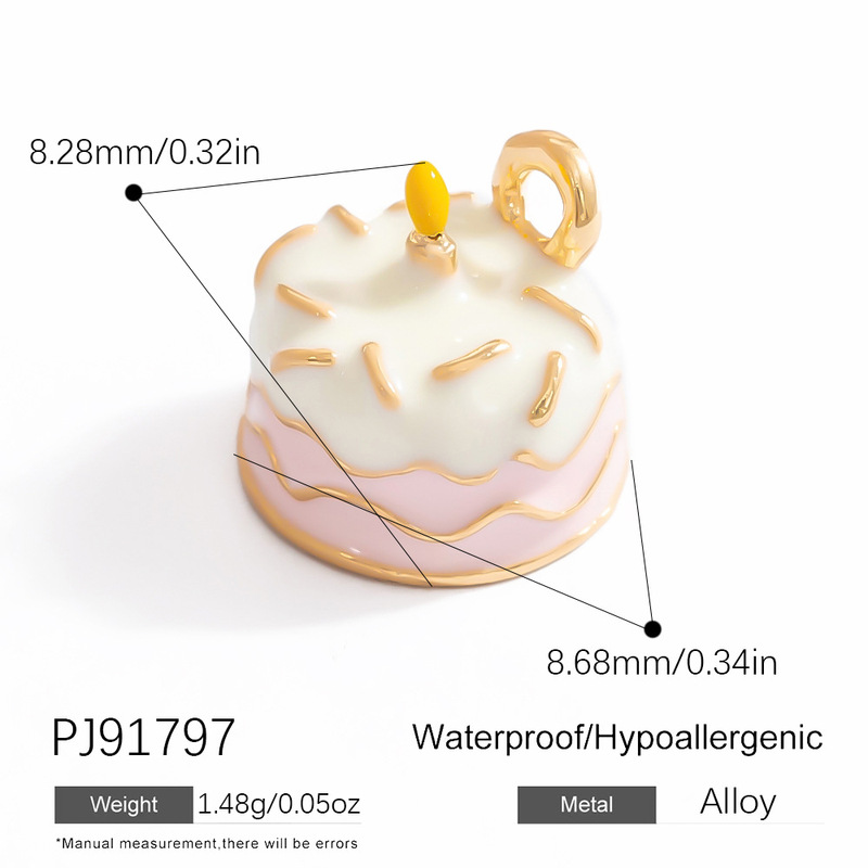 跨境DIY饰品配件可爱甜美风童趣卡通吊坠INS风手工不掉色饰品|undefined