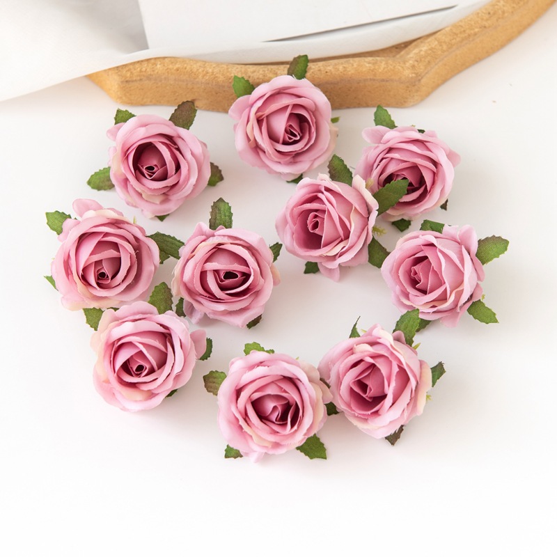 10g Weight Artificial Plant Event & Party Supplies 1 Piece Quantity Holiday, Daily Occasion Silk Flower Material Rose Pattern Romantic Style Romantic Rose Silk Flower Artificial Flowers 7