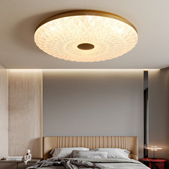 2024 New Model Round Ceiling Lamp for Living Room and Bedroom, Popular Eye-Care, Warm, Creative, Grand LED Non-Flicker Lighting