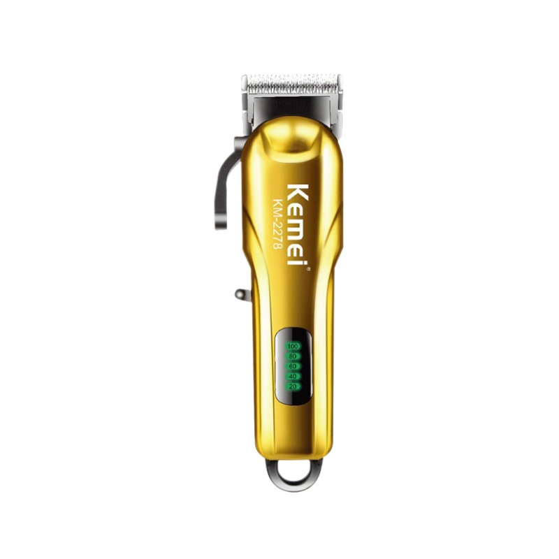 Corte de pelo eléctrico portátil, corte de pelo eléctrico profesional, corte de pelo digital, corte de pelo KM - 2278