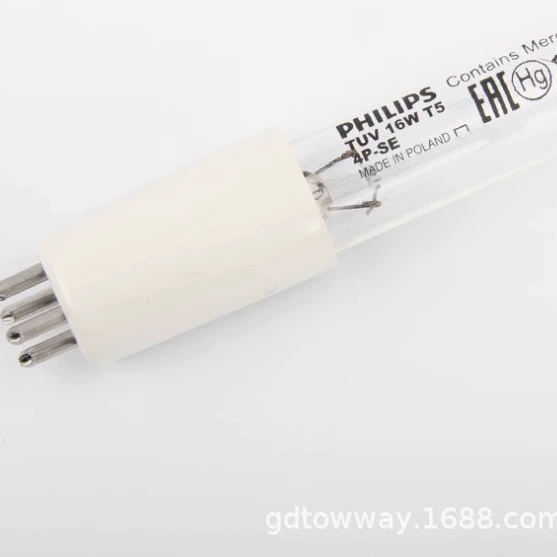 УФ-бактерицидная лампа Philips TUV11W 16W4P-SE, медицинская дезинфекция, очистка воды, биологический шкаф, четыре иглы