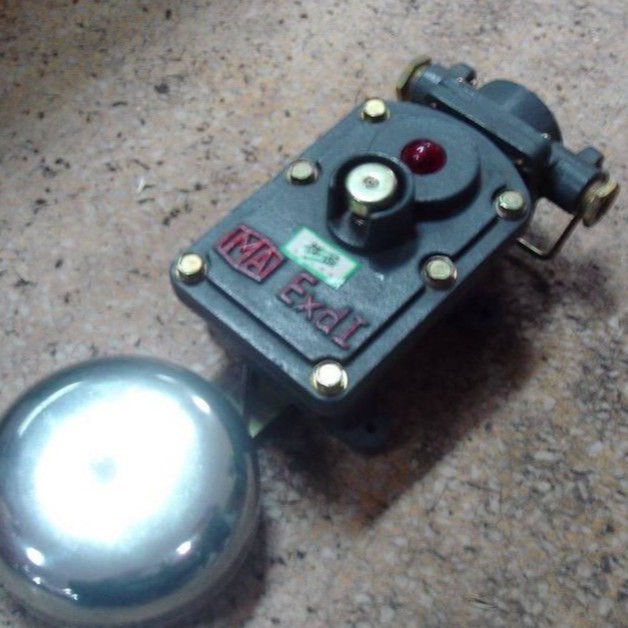 estructura compacta y conveniente para instalar campana eléctrica a prueba de explosiones para uso en la mina de aleación de aluminio moldeo por fundición