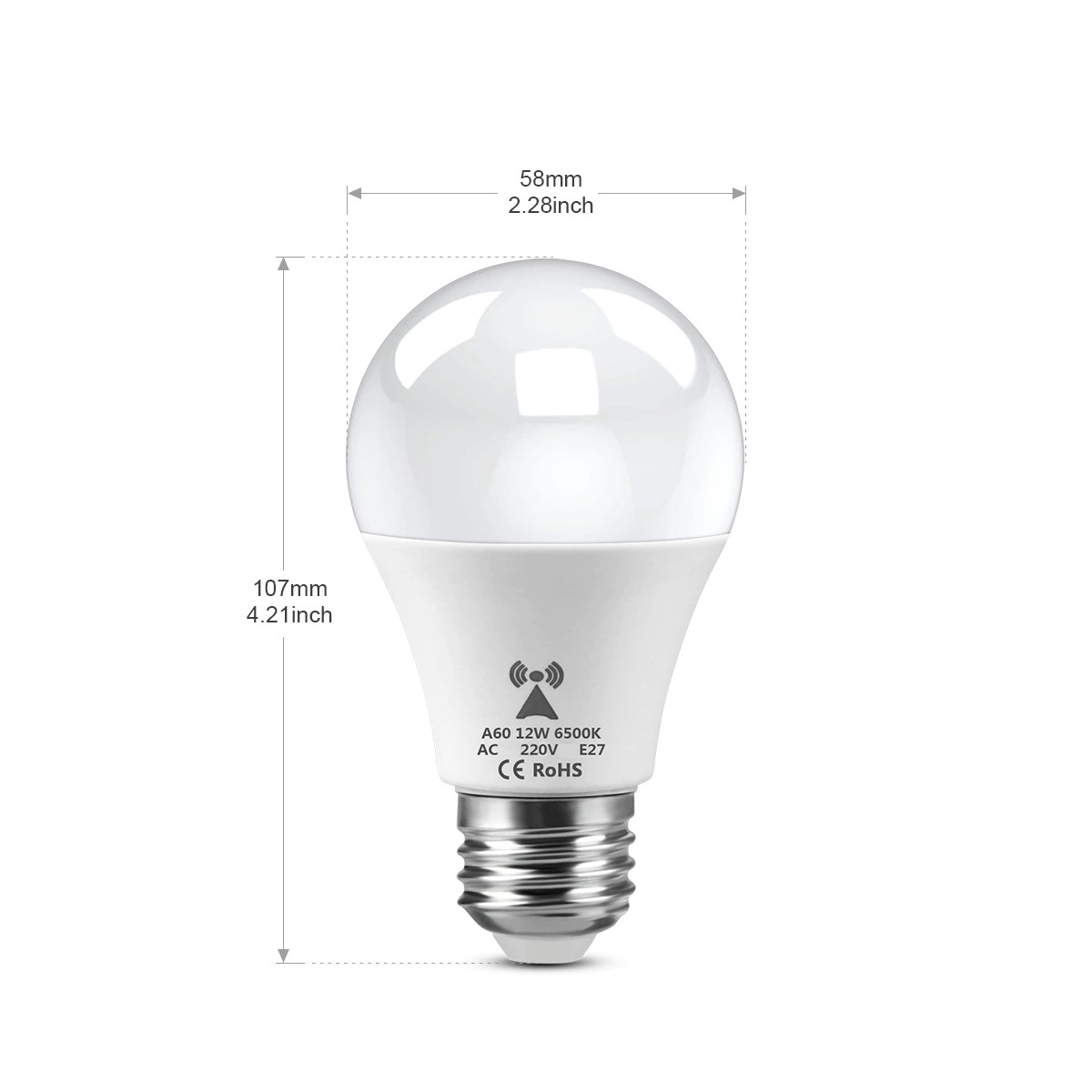 Индукционный LED-лампа, умное физиологическое освещение для коридора
