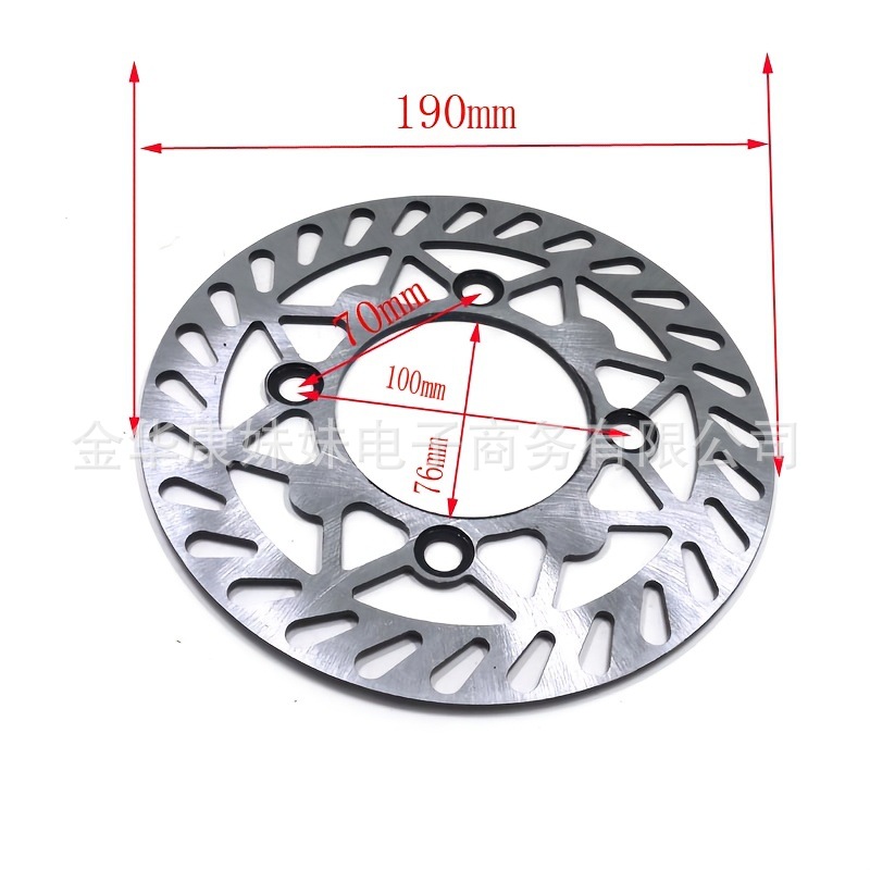 60/100-14 Tire 2.50-14 Tire 15mm Bearing Disc Brake Rotor Sprocket Assembly