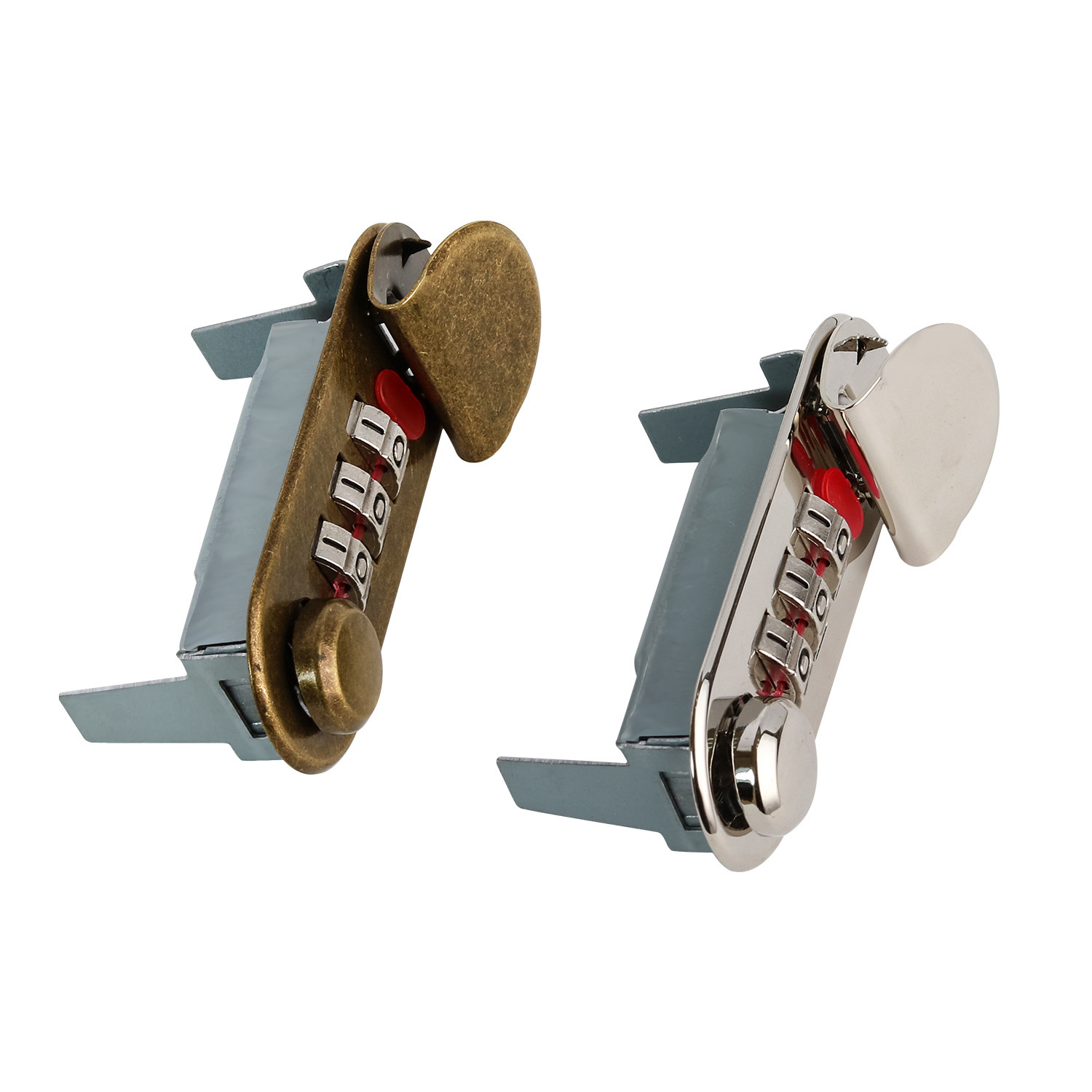 Cerradura de contraseña de computadora portátil al por mayor de fábrica cerradura de Apple para equipaje cerradura de hardware retro cerradura de contraseña ovalada antirrobo en stock