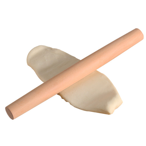Beech rolling pin wooden rolling pin leather meat hammer flour stick solid wood pressing stick kitchen baking tool rolling pin