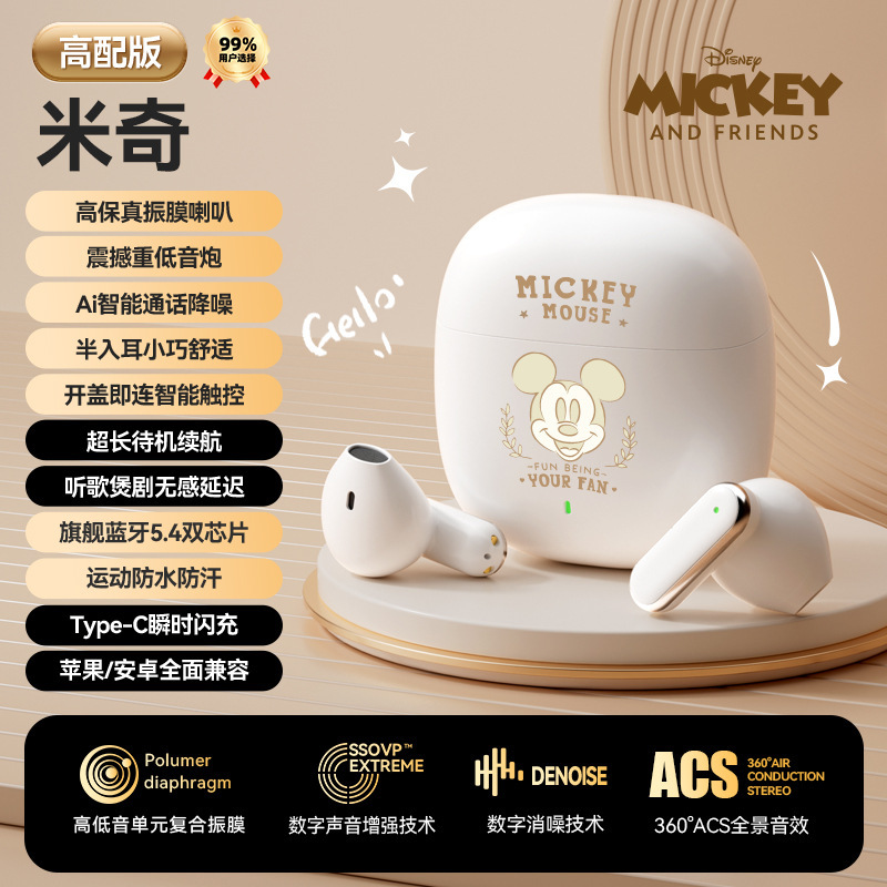 Disney Q3-White Happy Mickey