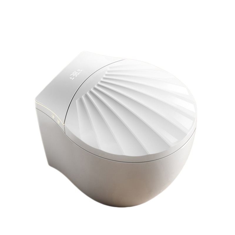Nuevo inodoro inteligente totalmente automático lavar trasero asiento doméstico estilo de cáscara de exportación de fábrica directa image 5