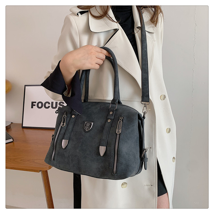 New cross-border foreign trade women's bag 2024 Retro casual handbag, European and American trend single-shoulder crossbody bag, tote bag for women undefined