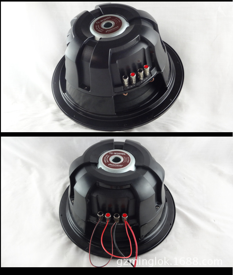 Brand new car audio speaker japan TS-W309D4 12-inch pure bass speaker subwoofer dual voice coil speaker