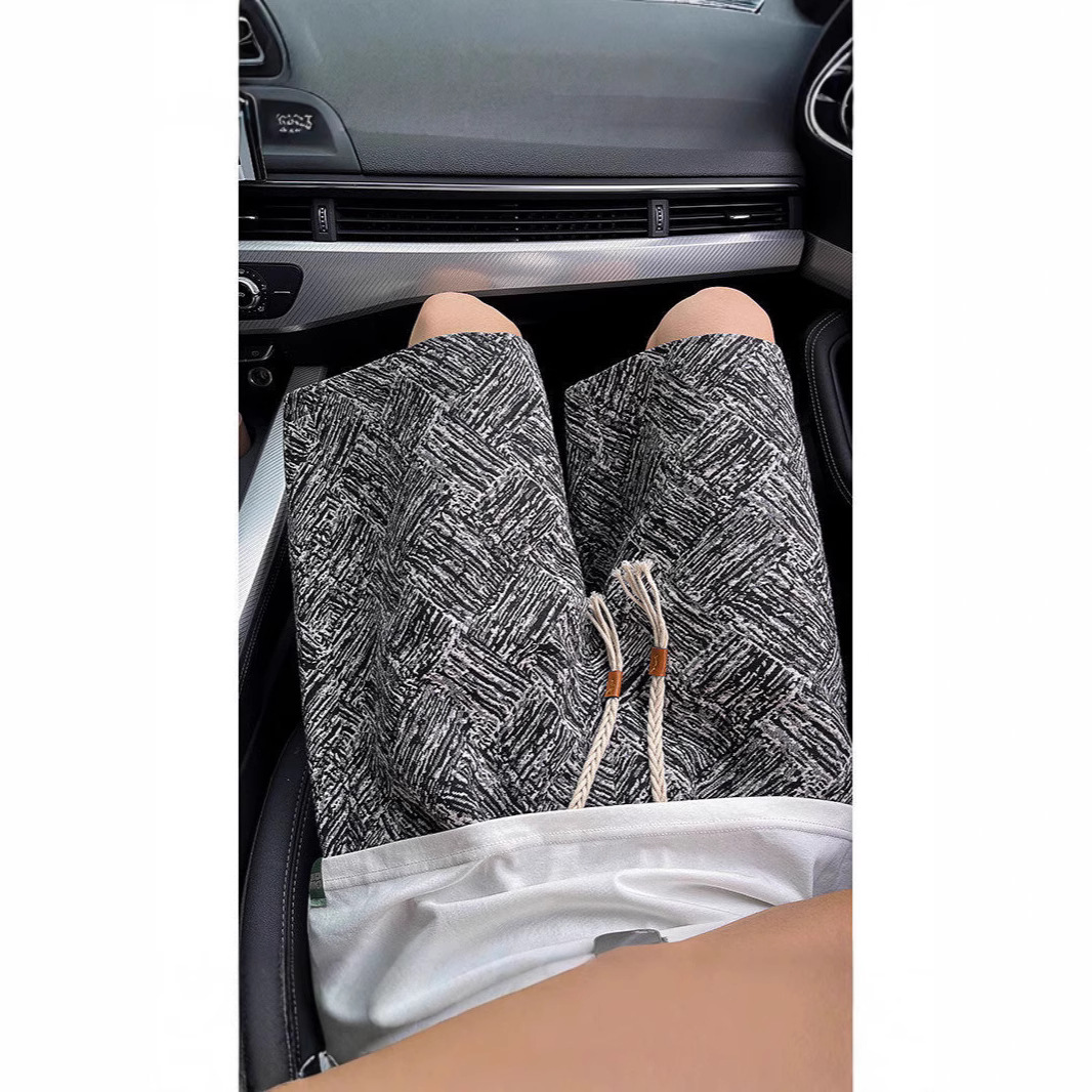 Men's Ethnic Style Retro Loose Casual Shorts Trendy Five Point Pants Plus Size Mid Length Summer Sports Wear_viptrois.com