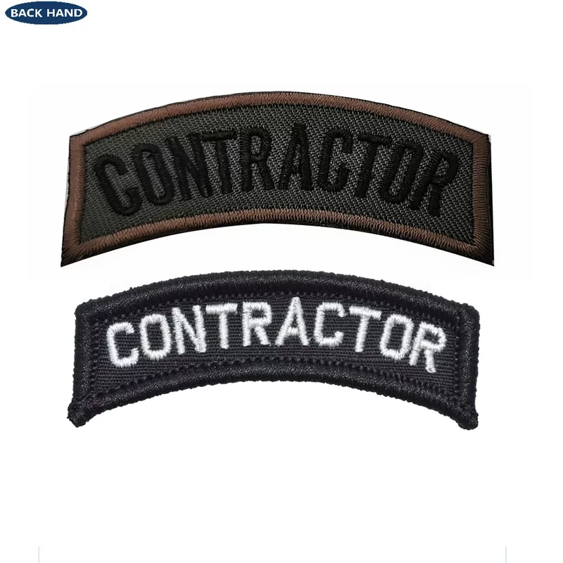 Sea Cap OutdropR CONTRACTOR контрактор вышитая ткань локоть черная и белая сумка с главами магических наклеек