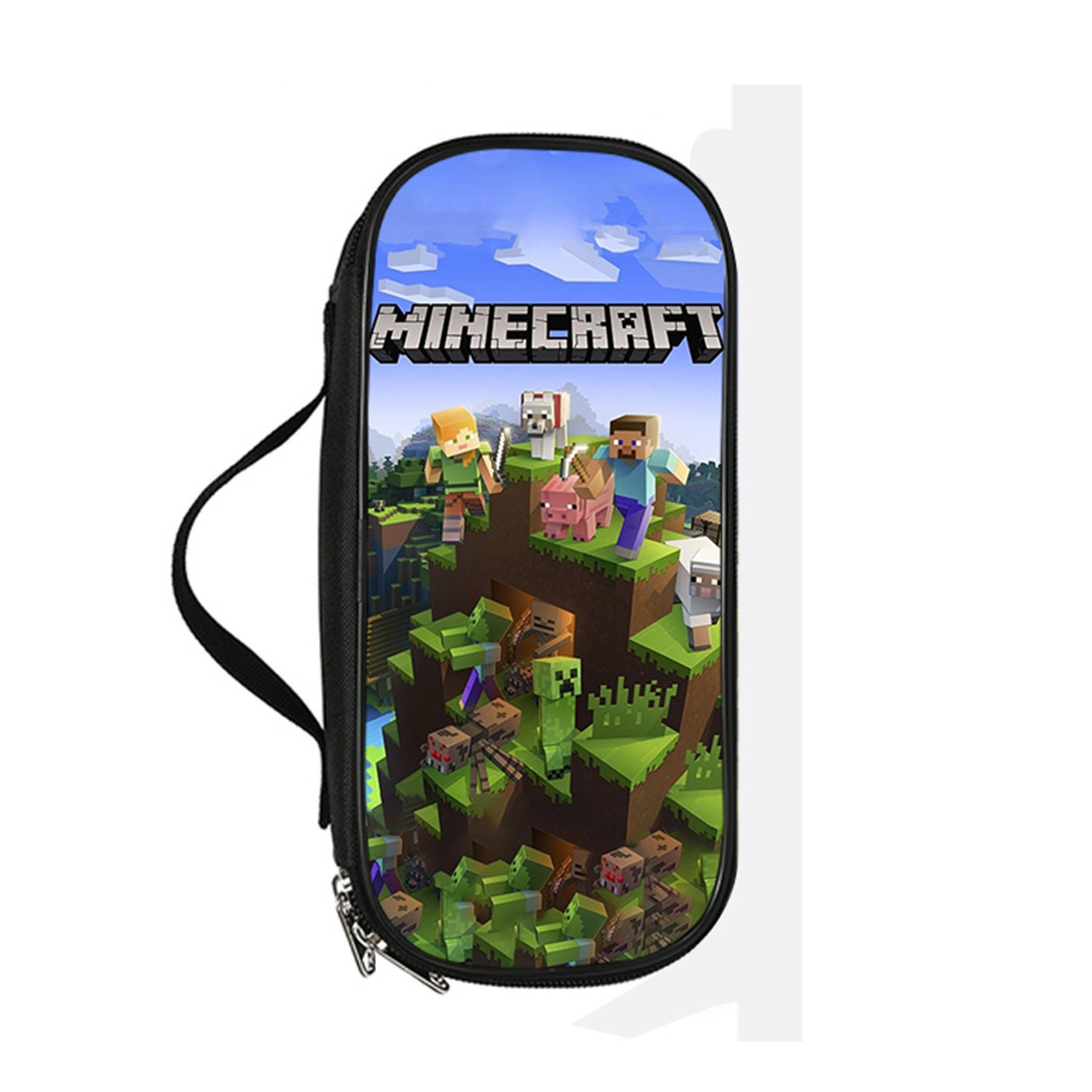 Spot estuche para lápices de dibujos animados My World mincraft estuche para lápices para estudiantes de primaria y secundaria image 10