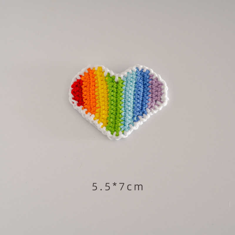 Cute Heart Shape Wool Hair Clip display picture 2