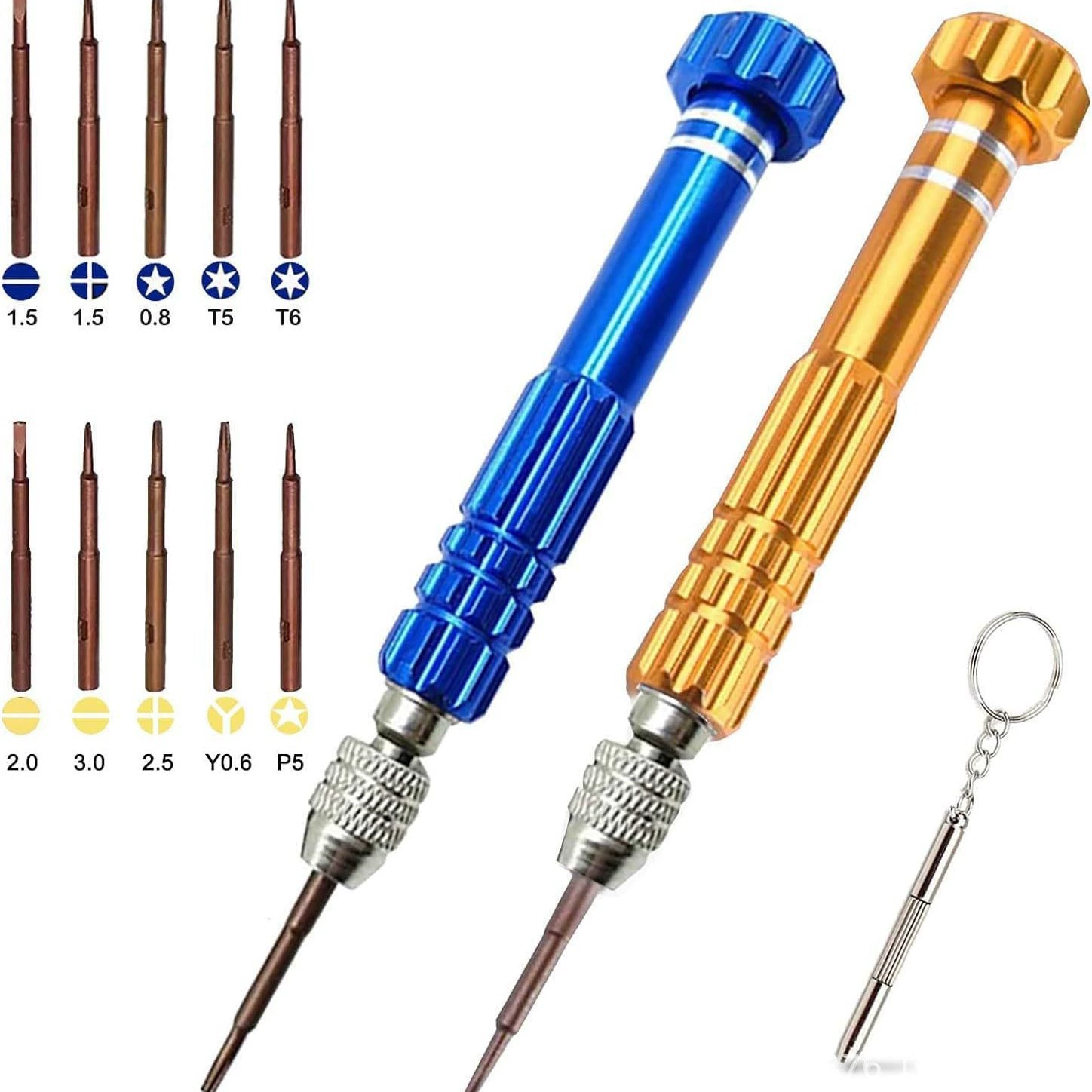 Портативный очки отвертка для ремонта очков, 13 в 1 многофункциональный набор прецизионных отверток