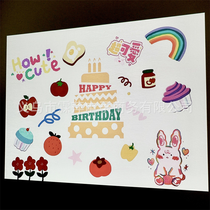 Feliz cumpleaños proyector lámpara de proyección Corea del Sur ins estilo Pequeño Libro Rojo neto rojo foto proyección confesión accesorios creativos