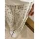 Casual Home Girl's Pajamas and Pants Can Be Worn Outside, Comfortable Textured Cloud Cotton Summer Cartoon Loose Walking Pants