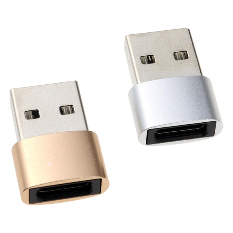 Adaptador OTG tipo-c hembra a USB2.0 cable de datos del teléfono móvil adaptador TPC Conexión del coche enchufe de carga