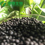 高含量腐植酸基础颗粒水溶性有机肥原料土壤调理剂黑色颗粒批发