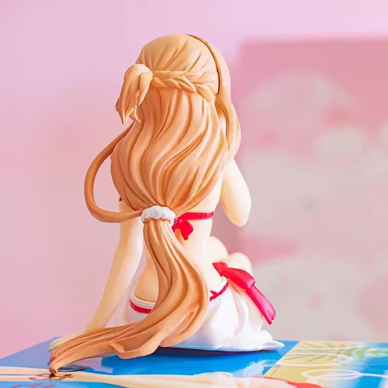 SWORD SHENYU YASNA 수영복 국수 미니 자동차 컴퓨터 장식품 PVC 박스 핸드 오피스 장난감