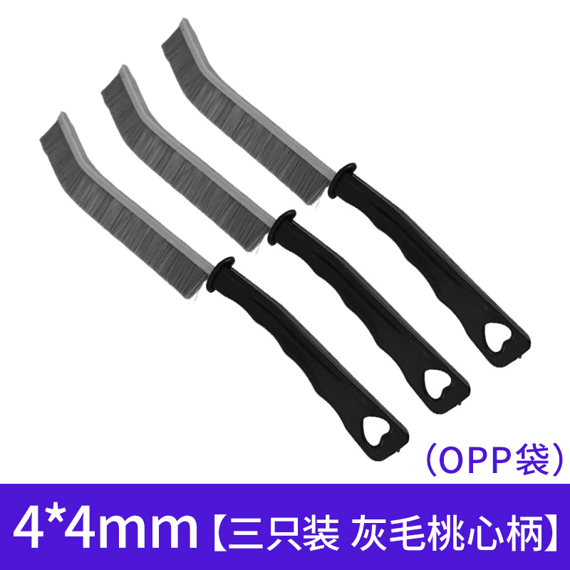 Cepillo de Limpieza para Grietas de Plástico Duradero para Cocina y Baño