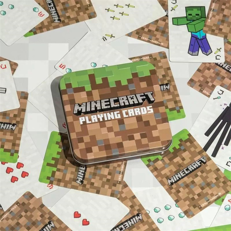 New My World Game Surrounding Poker Minecraft Children's Board Game Card Poker Toy
