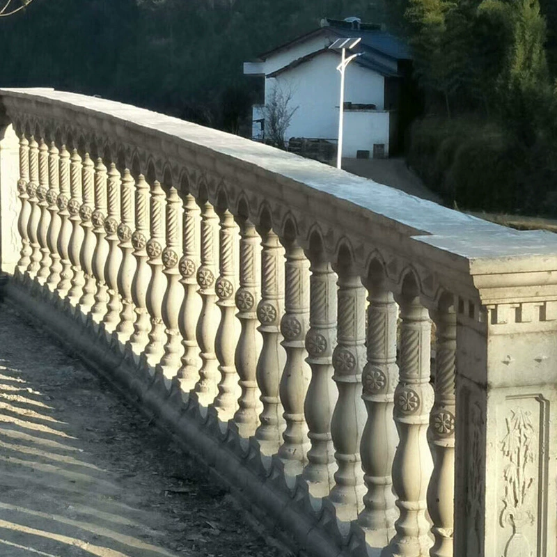 Перила, изготовленные на месте, цементные ограждения, балконные ограждения, пластиковые стальные формы, цементные балконные перила в европейском стиле, строительные шаблоны.