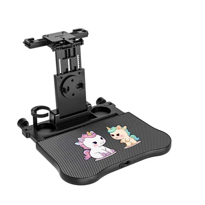 Car table board the Back Seat of the Car, a Convenient - car-table-without-drawer-standard-model-with-pink-horse-mat