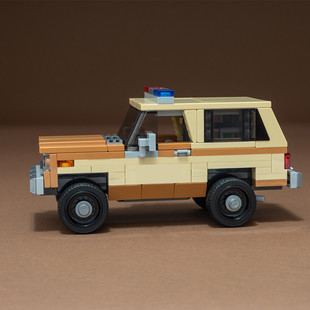 Building Block Moc: C9136 Off-Road Vehicle Suv Car Model 192 Particle Number 75810